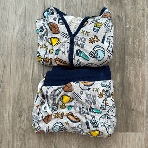 Little Sleepies Adult size medium sports game day